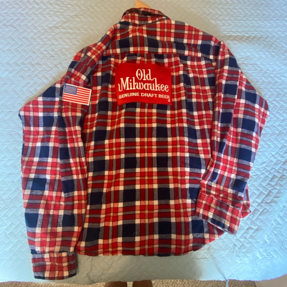 Custom vintage flannel
